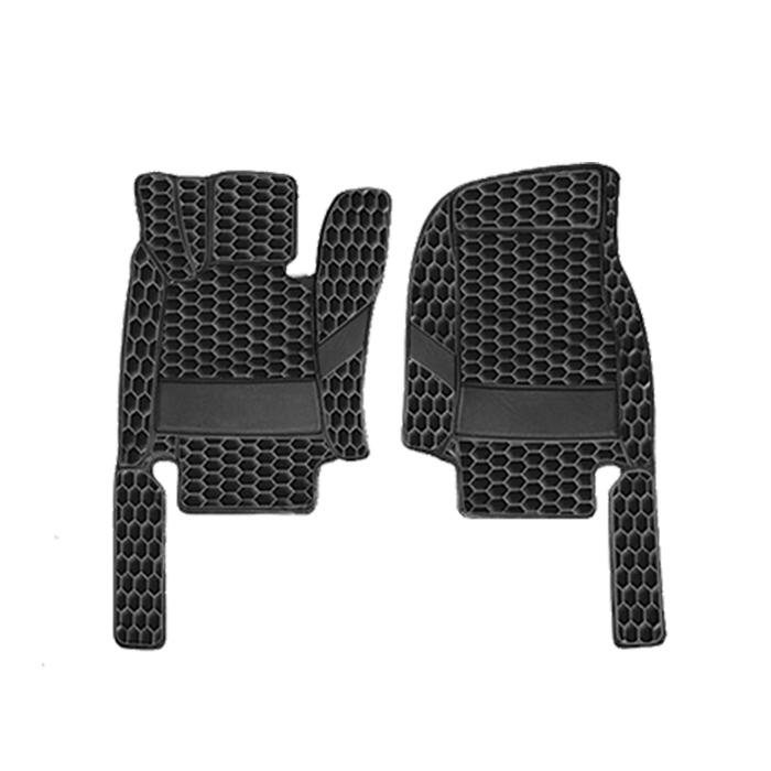 Black & Silver (Honeycomb)